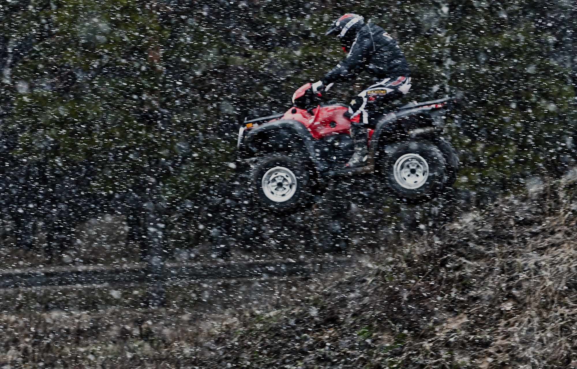 Тест-драйв Honda ATV для журналистов Дракино 2011